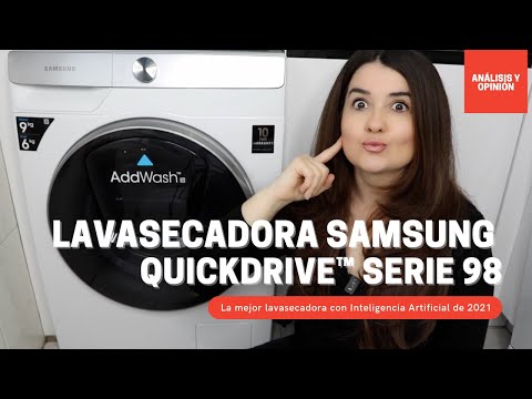 Descubre las ventajas de las lavadoras Samsung.